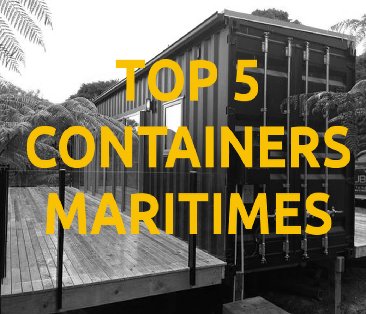 TOP 5 des réalisations en containers maritimes les plus insolites