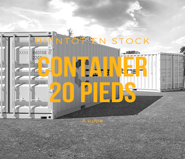 Container 20 pieds en stock !