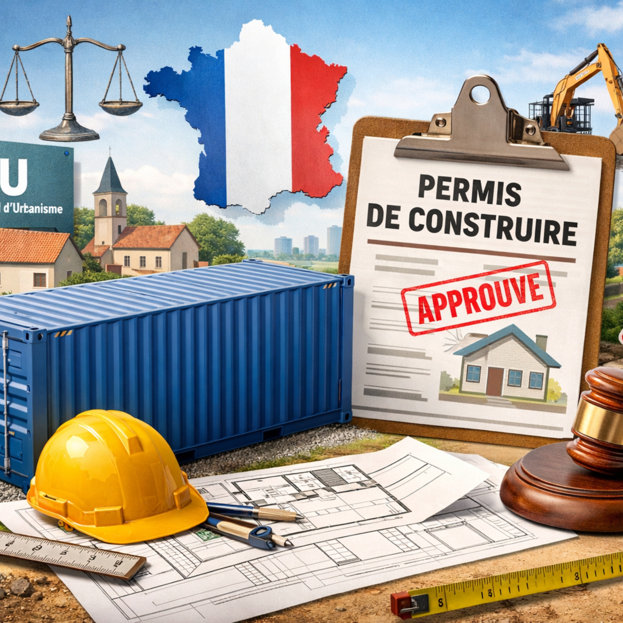 Permis de construire et réglementation pour les conteneurs maritimes en 2026