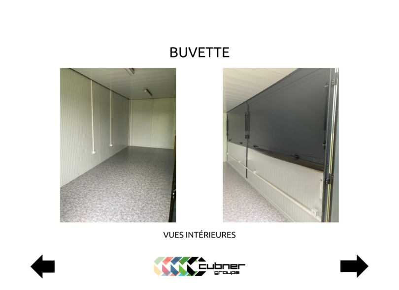 Bungalow Buvette avec Deux Auvents pour Festivals et Guinguettes – Espace Convivial et Fonctionnel - cubner