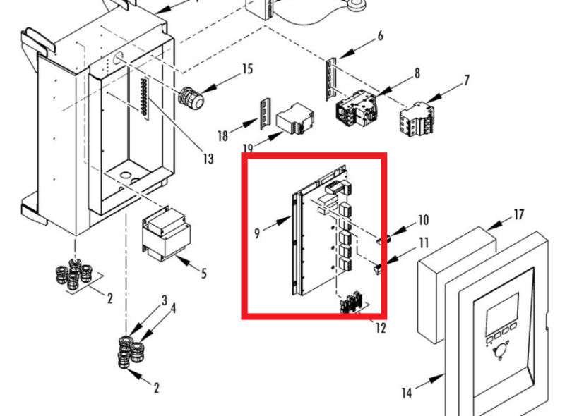 Power module thermo king mp4000 41-8719