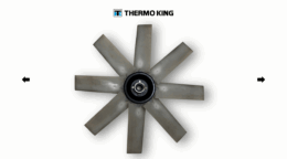 Hélice moteur condenseur Thermo King Fan, condenser REF 78-1167