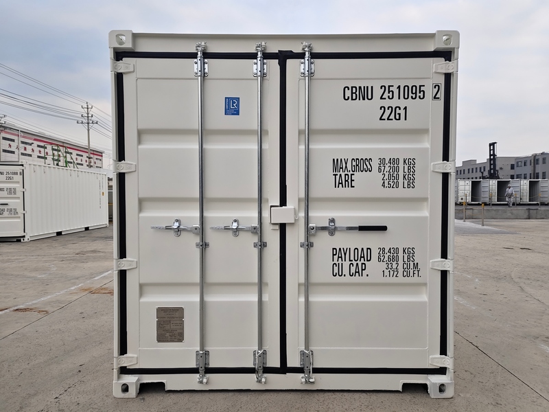 Conteneur premier voyagé équipé ouverture facile stockage France