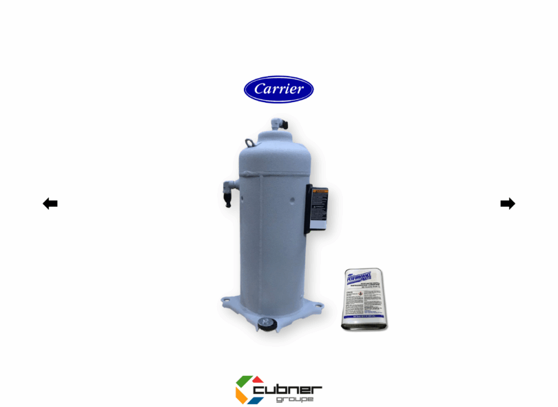 Carrier compresseur scroll 18-10178-22 primeline cubner