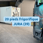conteneur 20 pieds frigorifique occasion, jura Bourgogne-Franche-Comté cubner grand est