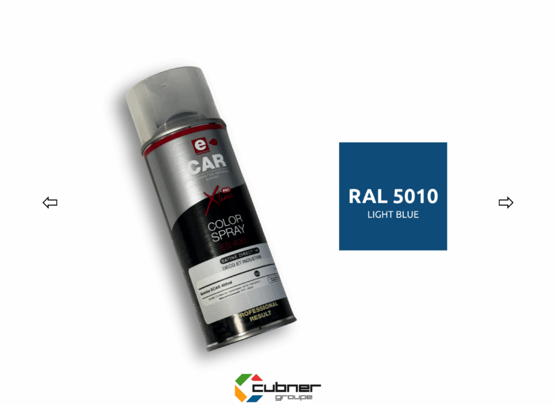 RAL 5010 light bleu peinture retouche conteneur maritime