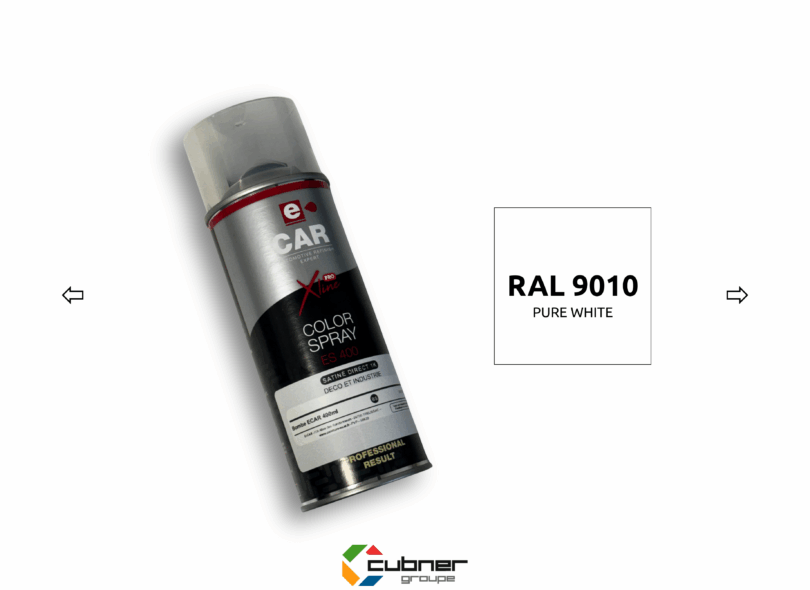 RAL 9010 pure white peinture retouche conteneur maritime
