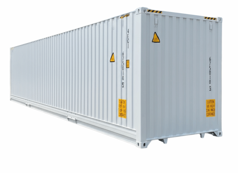 Conteneur 40 pieds pallet wide cubner 40 HC PW container cubner