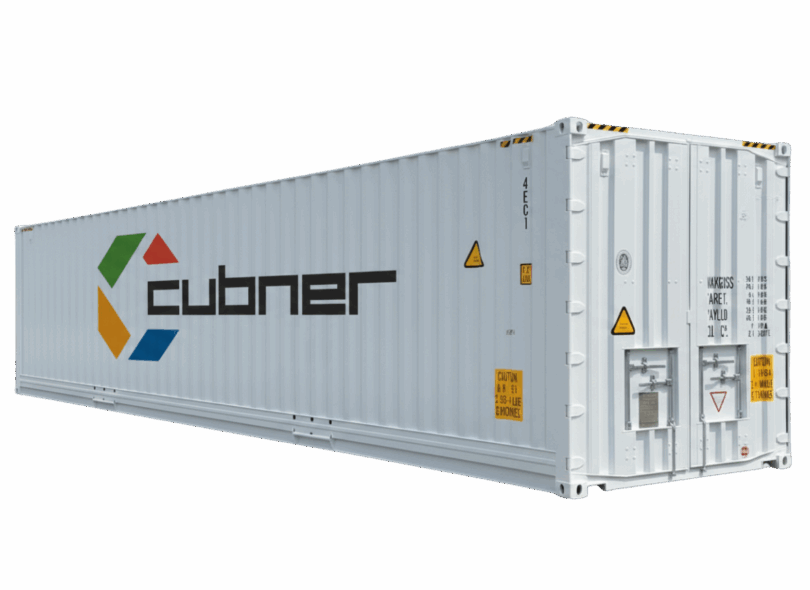 Conteneur 40 pieds pallet wide cubner 40 HC PW container cubner