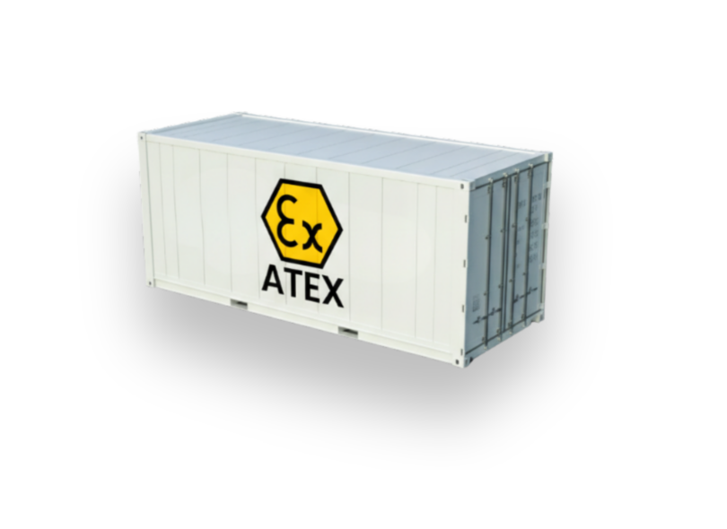 container frigorifique reefer ATEX atmosphere explosive cubner