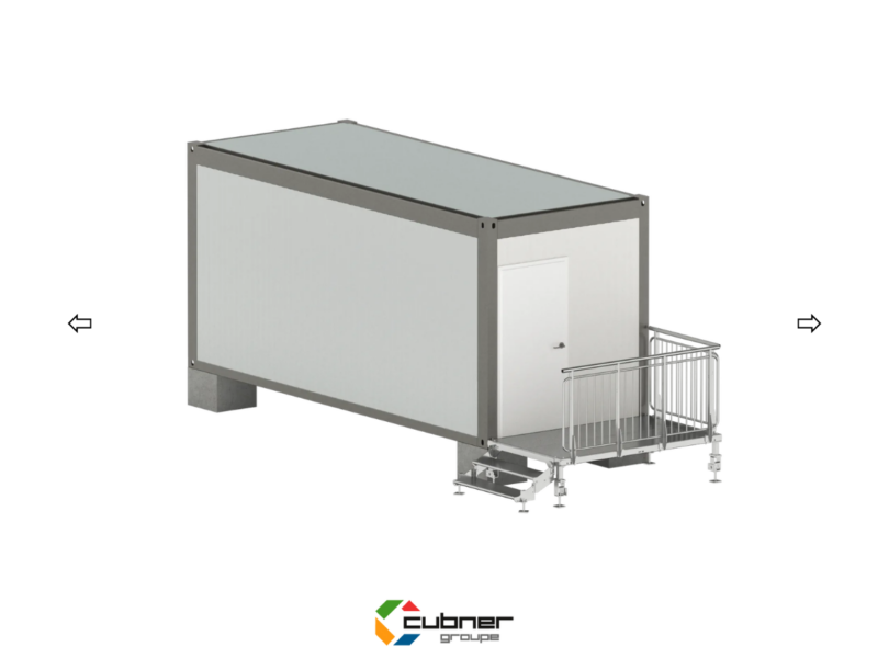 Escalier pour conteneur ou bungalow modulaire cubner