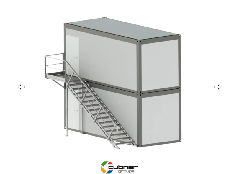 Escalier pour conteneur ou bungalow modulaire cubner