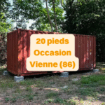 Container maritime occasion 20 pieds Valdivienne Vienne 86300 avis client cubner