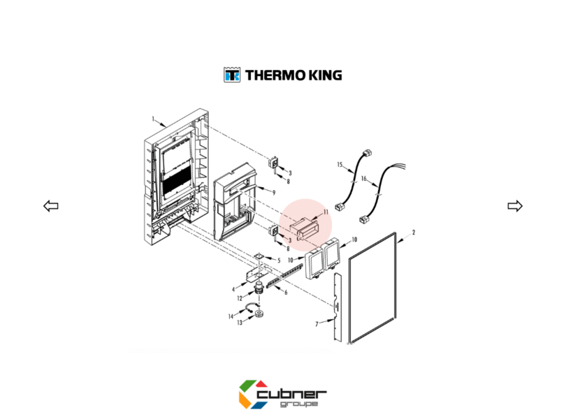 batterie MP4000 thermo king magnum plus 41-8717
