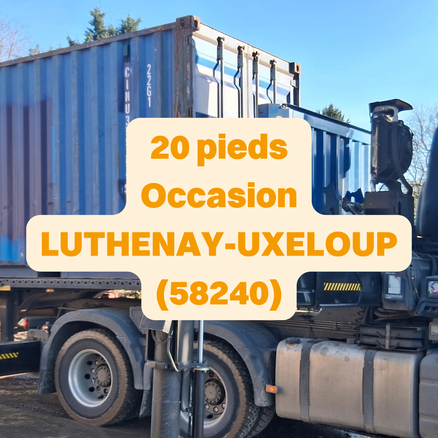 Solution de stockage durable à Luthenay-Uxeloup (58) : Le choix du conteneur maritime