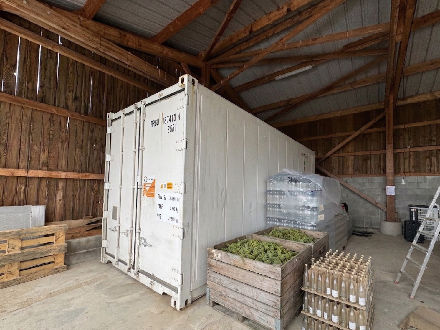 Conteneur frigorifique pour les vendanges : la solution Cubner