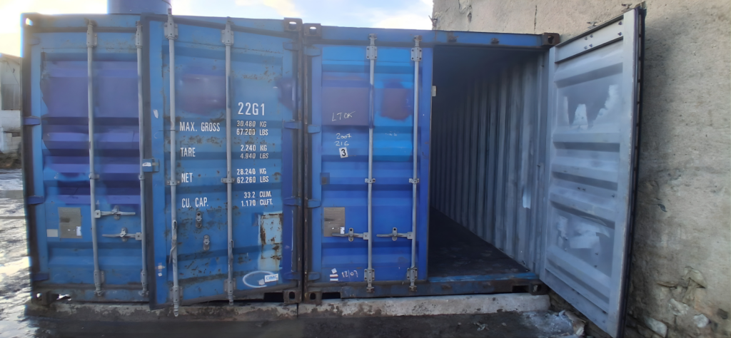 Livraison conteneur maritime de stockage à Luthenay-Uxeloup 58240.