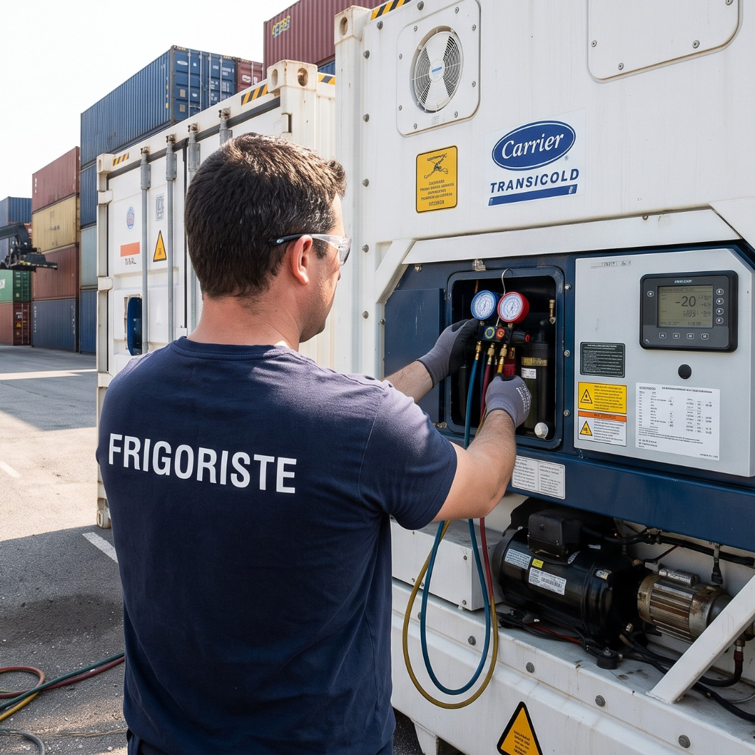 Comment entretenir un conteneur frigorifique (reefer) ?